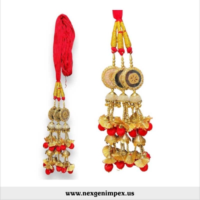 Golden Punjabi Hair Paranda