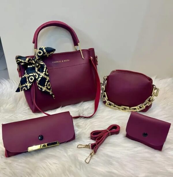 4 PCS Shoulder Bag Set