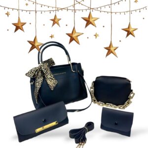 4 PCS Shoulder Bag Set Pakistan – Stylish Handbags for Girls