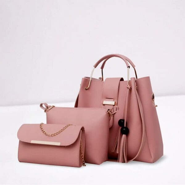 3 Piece Shoulder Bag Set Pakistan – Premium Quality Bags - Image 3