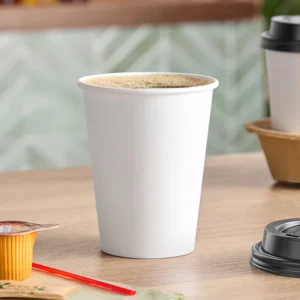 Ecopax 12 oz Coffee Cup White