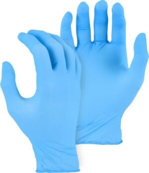 MedCare Medium Nitrile Gloves Blue 1000/cs