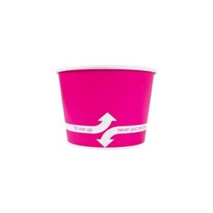 Karat 12 oz Pink Ice Cream Cup