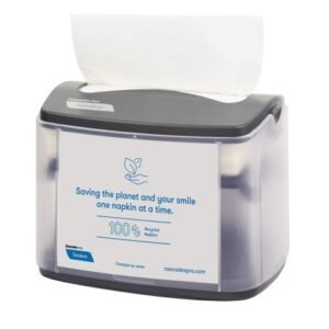 Cascades PRO Tandem Interfold Napkin Dispenser Tabletop 6″