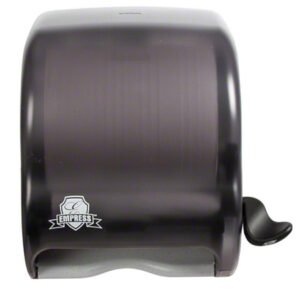 Empress Dispenser Hardwound Wall Mount Lever Black 1/cs